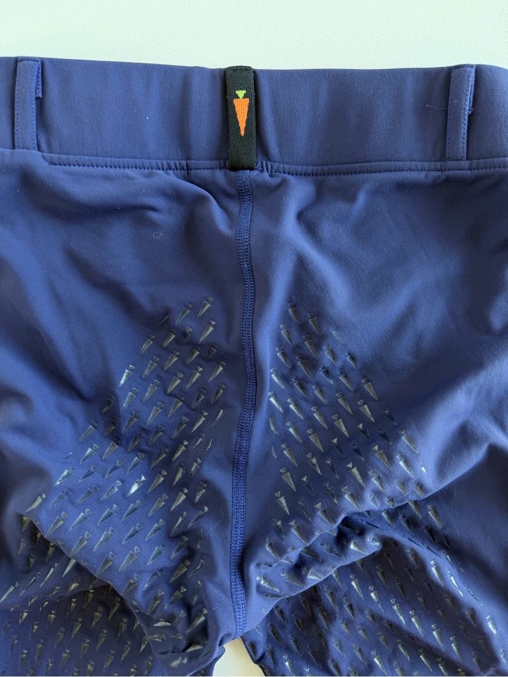 Kerrits GripTek Full Seat Riding Tights Leggings Blue Equestrian Pockets XS - Picture 11 of 13